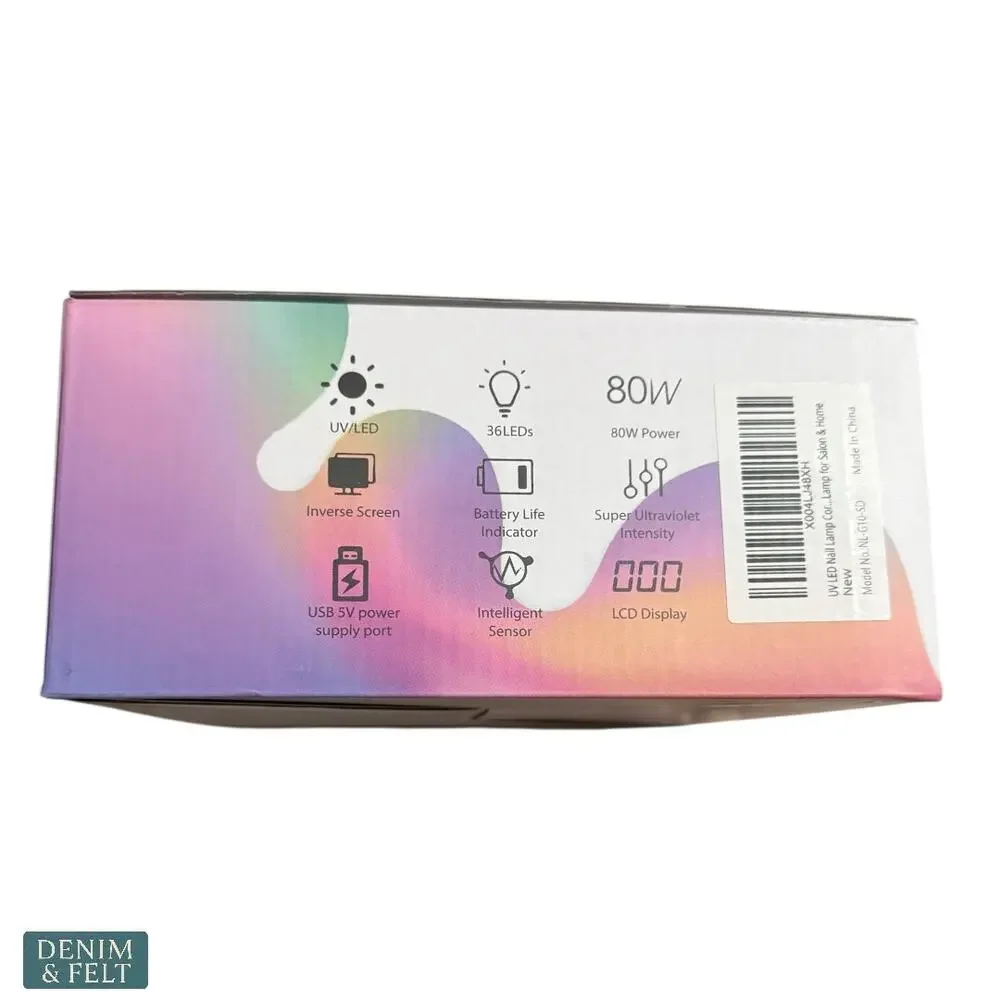 HUITINE | Makeup | New Rechargeable Uv Led Nail Lamp Rhinestone Gel ...